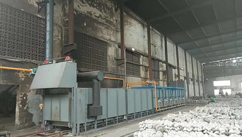 隧道式模殼焙燒爐